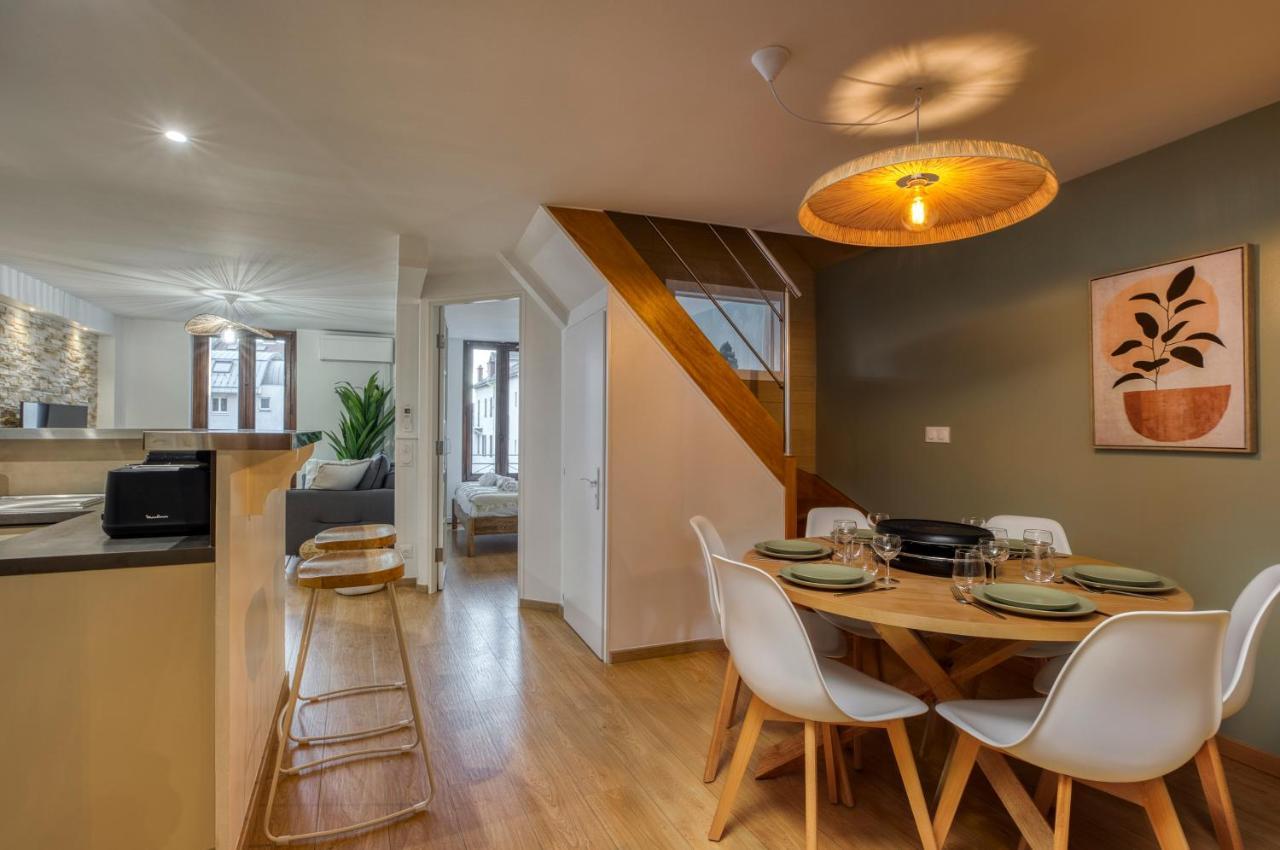Le Carnot - Mycosyapart, Duplex Coeur De Ville Et Lac, Climatise Анси Экстерьер фото